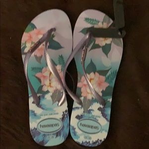 Flip Flops tropical wild prints